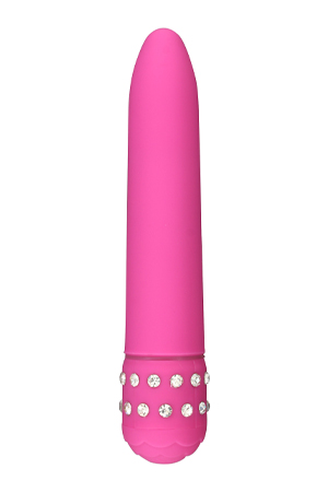 Vibratore Classico Diamond Superbe Rosa 15cm